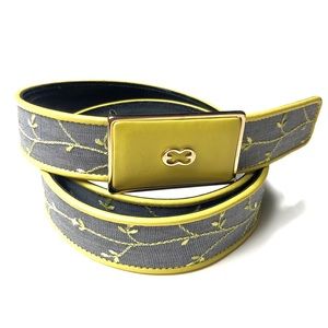 Escada Embroidered Woven Belt